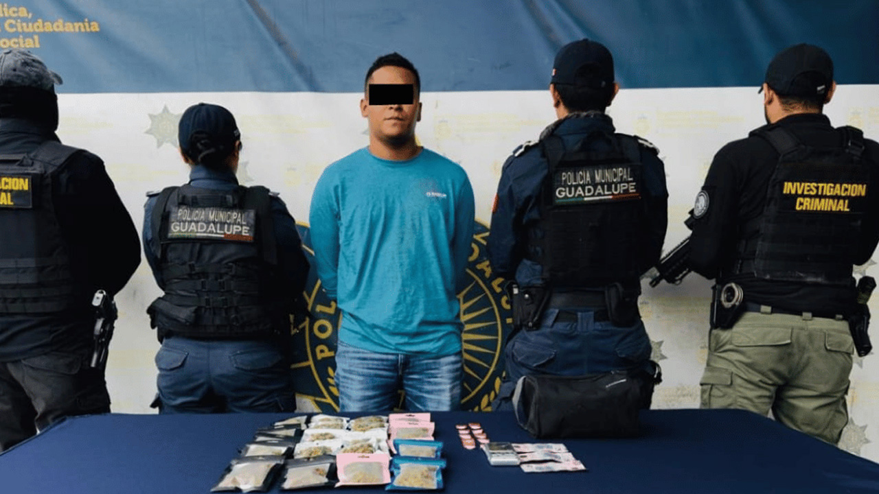 Cae en Guadalupe presunto ladrón de viviendas. TD Fin de Semana Nocturno Monterrey, 17 de octubre de 2026