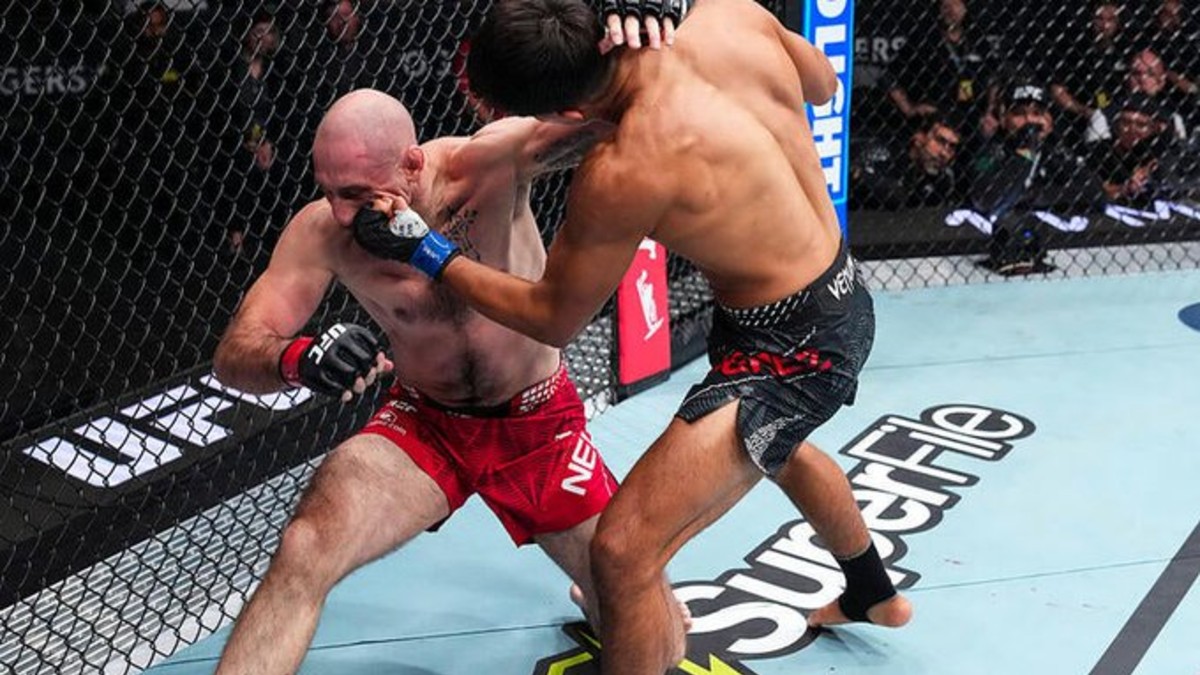 Cristian Pérez se ganó su contrato en la UFC tras una gran victoria en Dana White's Contender Series | @UFCEspanol
