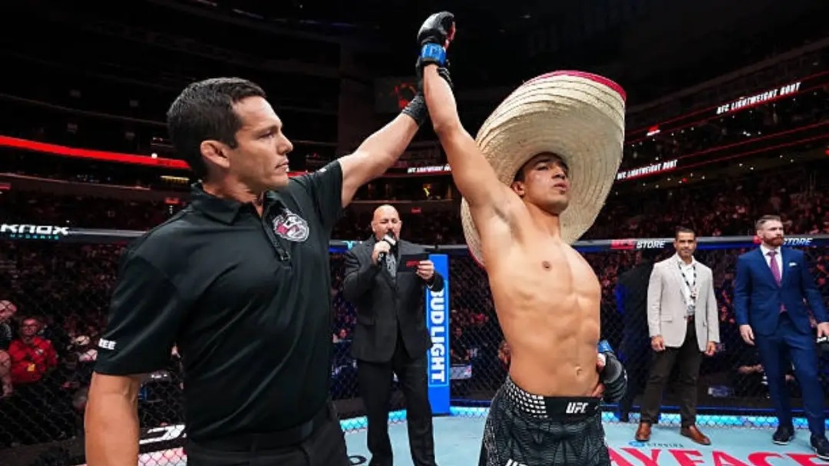 Cristian Pérez ganó a los 27 segundos en su debut en UFC | @puas_mma_