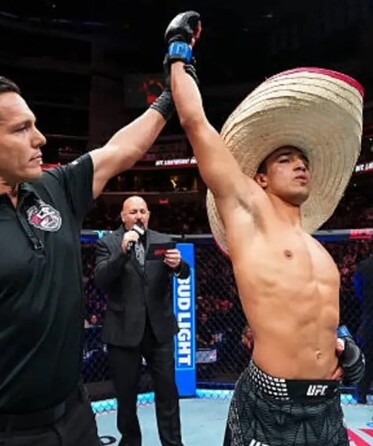 Cristian Pérez ganó a los 27 segundos en su debut en UFC | @puas_mma_