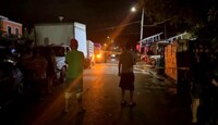 Elementos de la Policía Municipal acordonaron la zona para resguardar la escena del crimen