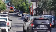 Encontraron al hombre en la calle Limones entre Naranjos y Pinos.