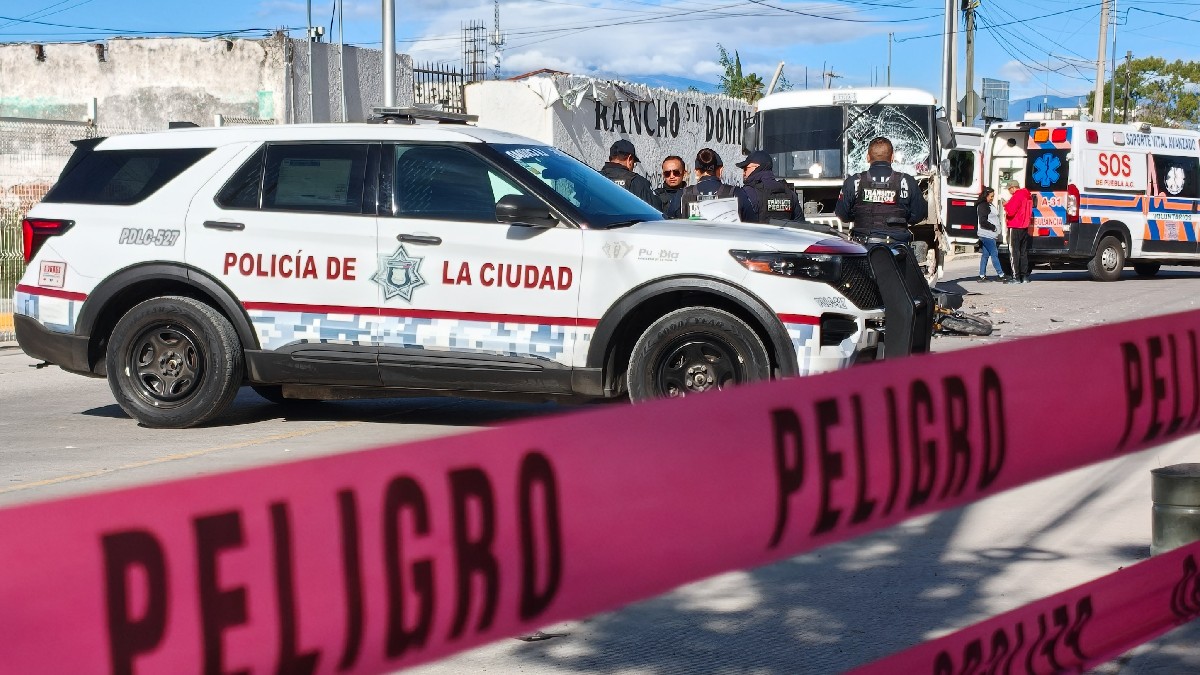 Un motociclista perdió la vida tras chocar contra un microbús de la Ruta 25 Nueva Visión en la colonia Guadalupe Hidalgo | Óscar Rodríguez