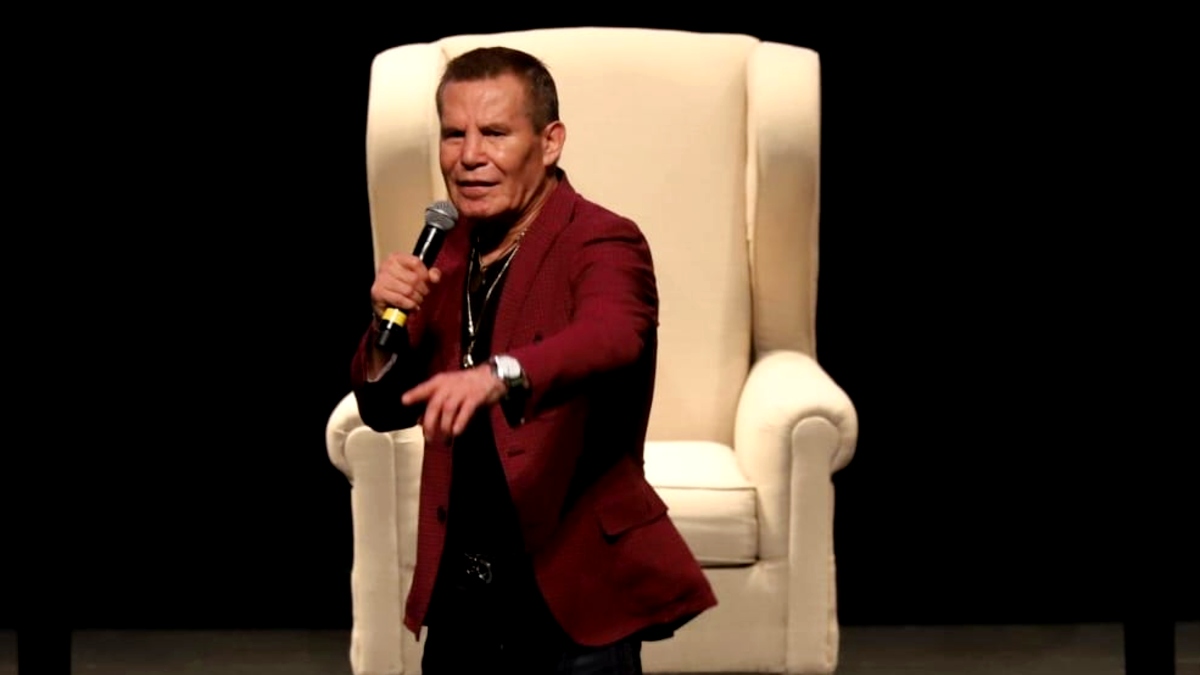 El 'Cesar el boxeo' indicó que la disciplina es la base de cualquier logro, pues "todo en esta vida cuesta" / Melanie Torres