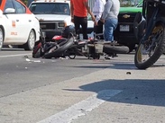 El accidente generó obstrucciones en la vialidad.