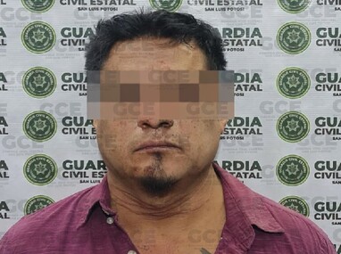 El detenido fue puesto a disposición de la autoridad Fiscalía General del Estado.