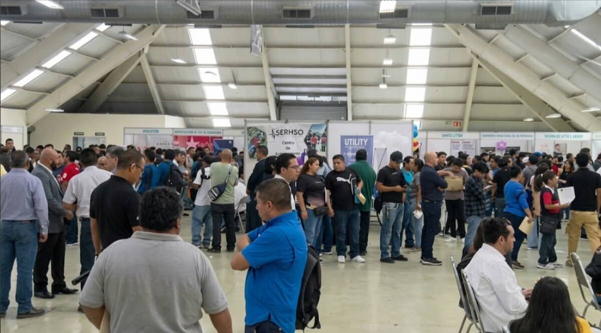 Jacobo Zertuche destacó la participación empresarial y la diversidad de perfiles que podrán encontrar oportunidades laborales.