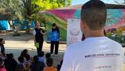 Con el lema “Manos que ayudan, vidas que cambian”, los integrantes de Unisocial A.C. manifestaron su reconocimiento a la alcaldesa Betzabé Martínez.