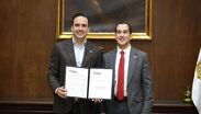 El mandatario estatal destacó la coordinación entre los gobiernos de Coahuila y de Eagle Pass, Texas.