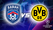 Sabah Futbol Klubu y Dormund se verán las caras en la tercera jornada de la Champions League.