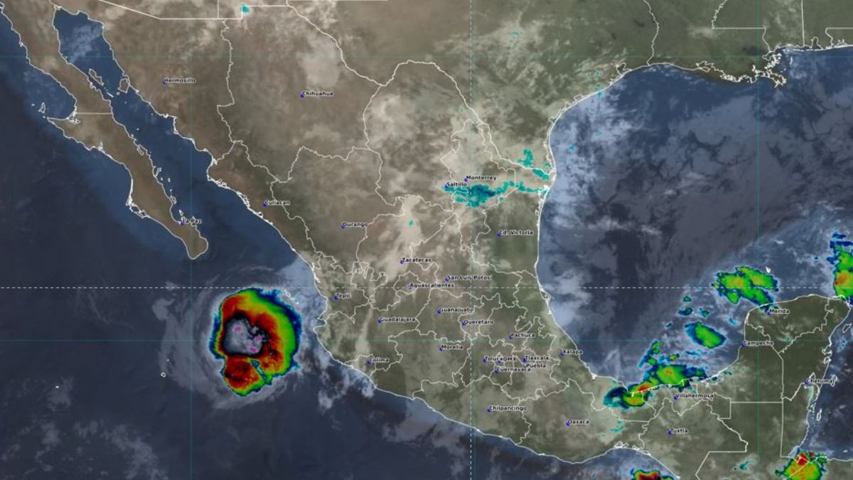 Trudy y el Frente Frío 2 generarán afectaciones en México. | Conagua