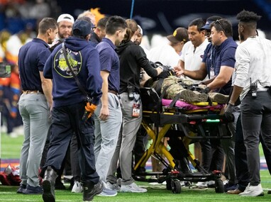 El accidente ocurrió previo al partido entre los equipos de UTSA Roadrunners y los Navy Mids