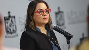 Armida Serrato, Presidenta de la Comisión anticorrupción.| Roberto Alanís