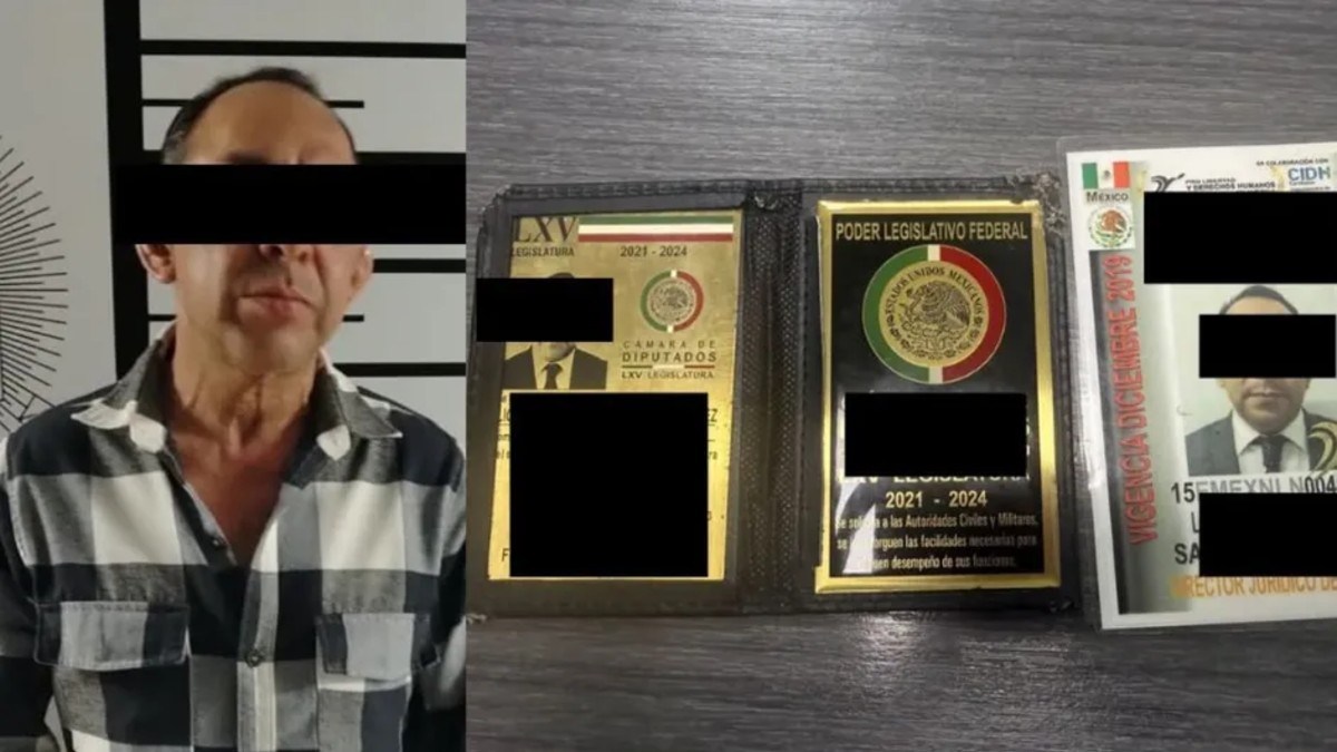El hombre amenazó a los oficiales, a quienes dijo ser diputado federal