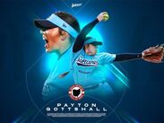 Gottshall presume 16 victorias y 167 ponches en dos temporadas con la franquicia regia, siendo pilar del título en la Liga Mexicana de Softbol.
