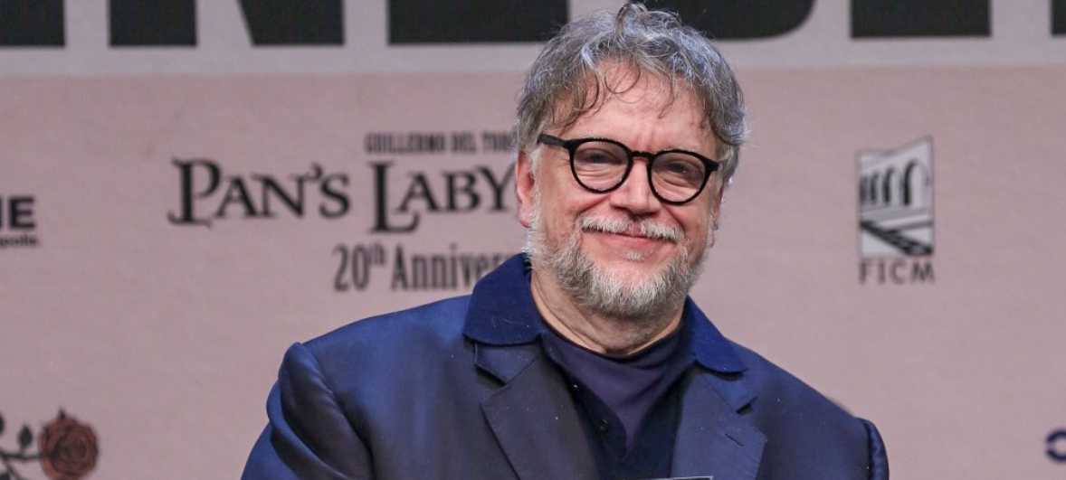Guillermo del Toro en el Festival Internacional de Cine de Morelia.