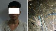 Joven es detenido por robar cable de cobre en Guadalajara; los daños superan el millón de pesos.