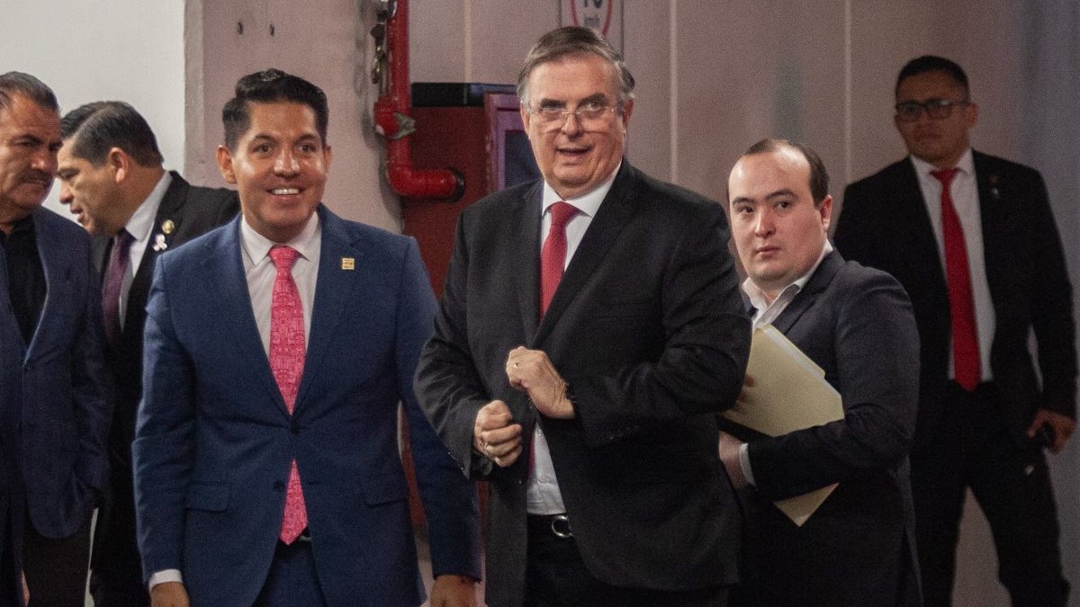 Marcelo Ebrard aclara el rumbo del T-MEC ante el Senado.