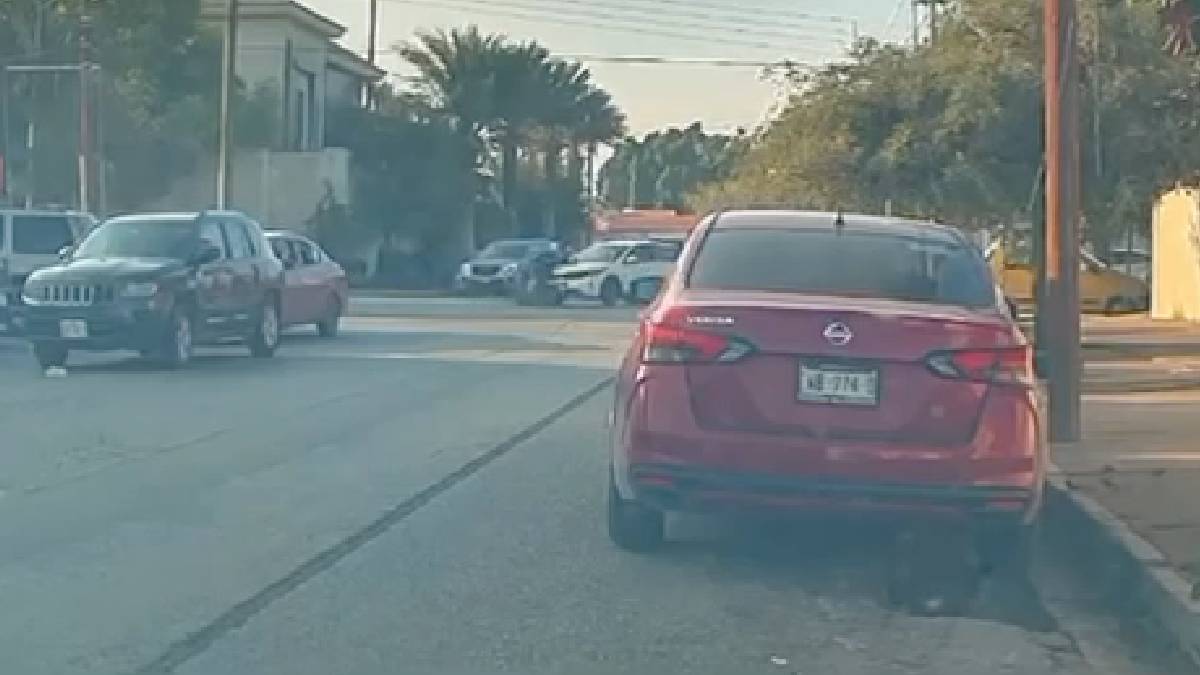 Norma detalló que su hijo le refirió que el automovilista intentó responsabilizarlo de la colisión antes de abandonar la escena.