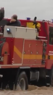 Operaciones de rescate en España debido a inundaciones masivas