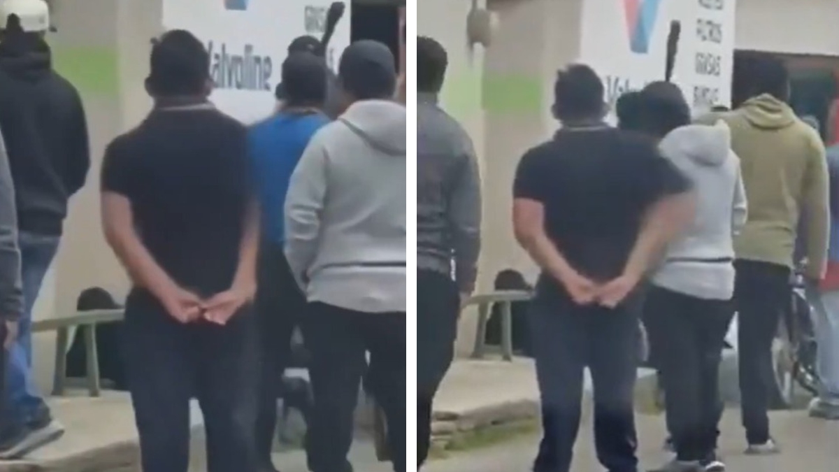 res hombres fueron golpeados con bates y tablas por vecinos de una comunidad de Cholula, tras presuntamente intentar robarse una vaca.