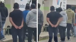 res hombres fueron golpeados con bates y tablas por vecinos de una comunidad de Cholula, tras presuntamente intentar robarse una vaca.