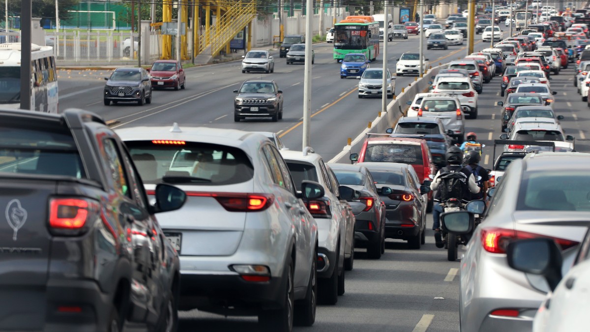 Tráfico en Monterrey.