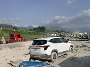Un vehículo de carga pesada perdió el control en la autopista México-Pachuca. | Pc Ixtapaluca