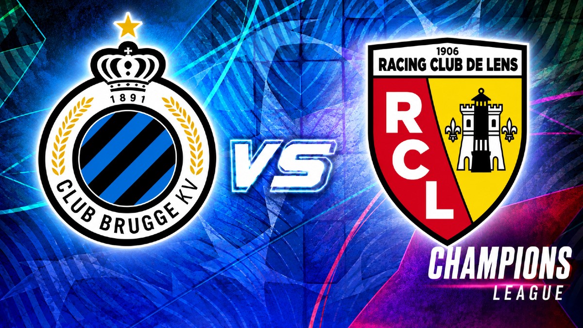 El Brujas recibe al Lens en la Jornada 3 de la Champions League 2026/2027