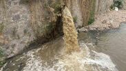 Las descargas irregulares en Tlaquepaque han causado severos daños como en la toma de 'Las Pintas'. | Foto: Silvia Villarreal