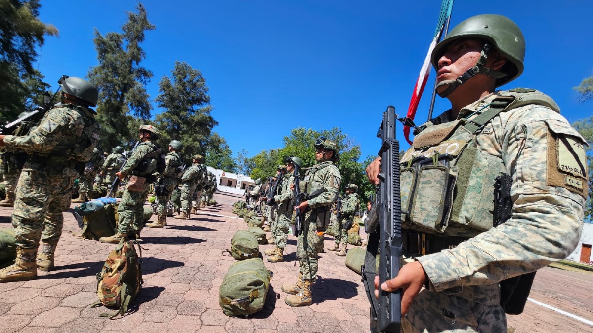 Los efectivos operán en coordinación con autoridades municipales, estatales y federales.