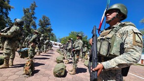Los efectivos operán en coordinación con autoridades municipales, estatales y federales.