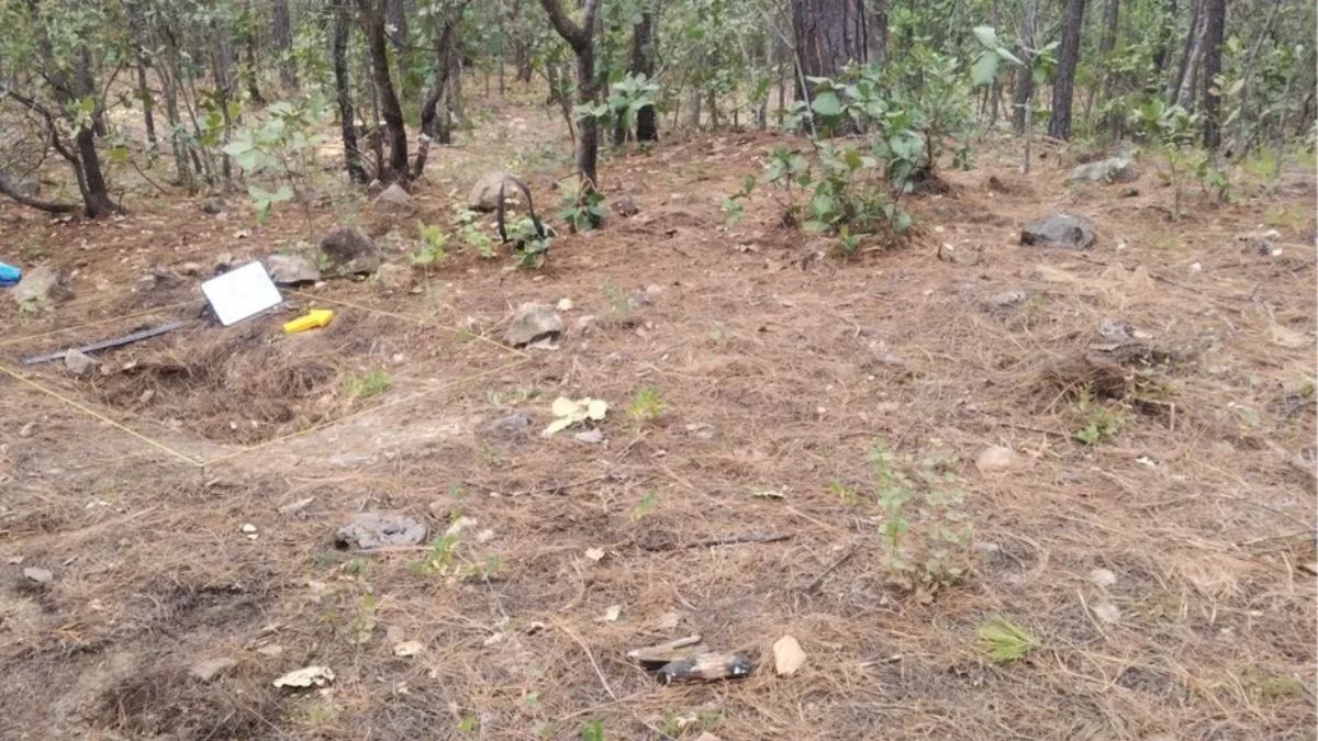 Laboratorio clandestino en El Pinal, municipio de Morelos. | Cortesía