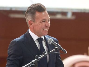 Lemus celebró el acuerdo con la presidenta en el proyecto de agua. | Pablo Lemus Navarro