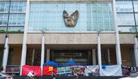 Tras manifestaciones, SNTSS acordó aumento salarial del IMSS. | Camila Ayala