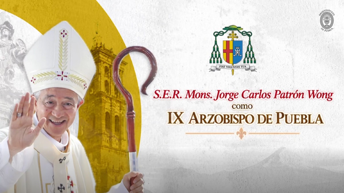 El 19 de noviembre, Patrón Wong se convertirá en el IX Arzobispo de Puebla | Arquidiócesis de Puebla