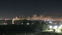 A casi 1.000 residentes se les dijo que evacuaran durante la noche dentro de un radio de 1,6 kilómetros (1 milla) de la explosión.