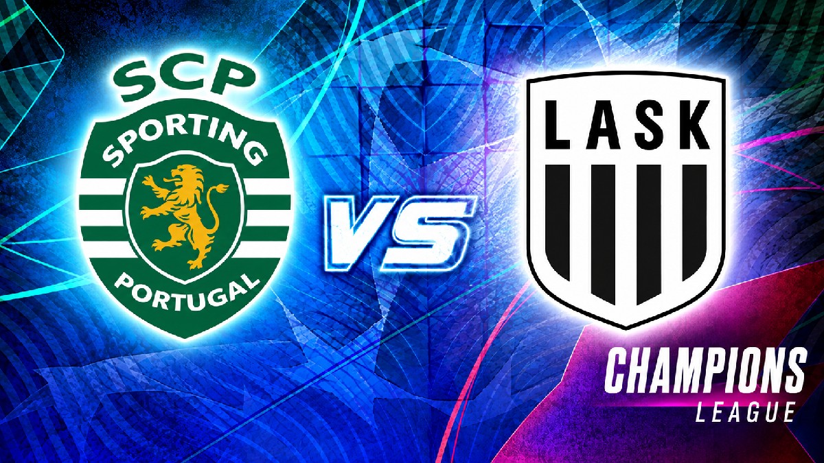 El Sporting recibe al LASK Linz en la Jornada 3 de la Champions League 2026/2027