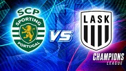 El Sporting recibe al LASK Linz en la Jornada 3 de la Champions League 2026/2027