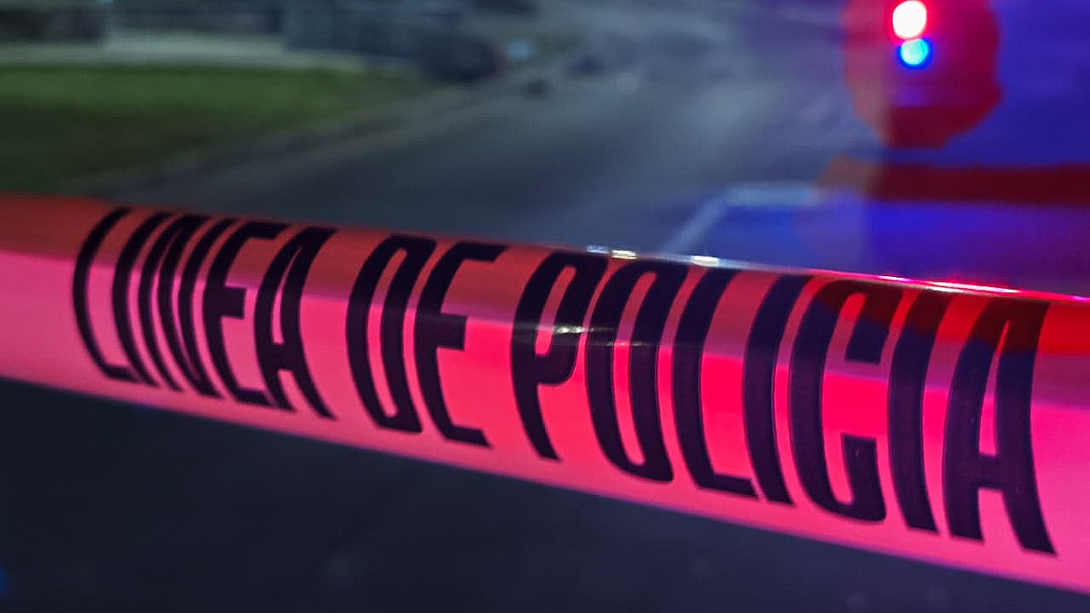 La zona fue acordonada por oficiales de la Policía Municipal de Zapopan
