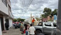Agua GRATIS en Guadalajara: reparto en pipas