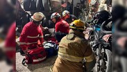 Al lugar acudieron elementos de Bomberos de Linares.