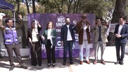 El Alcalde Mauricio Farah Giacomán encabezó este jueves la inauguración de Cíclica Garden