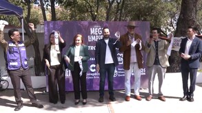 El Alcalde Mauricio Farah Giacomán encabezó este jueves la inauguración de Cíclica Garden