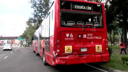 Choque entre dos unidades del Metrobús en Iztacalco deja 25 lesionados