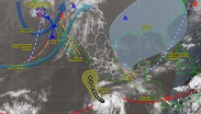 De acuerdo con el pronóstico, las precipitaciones más intensas se concentrarán en el sureste del país.
