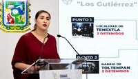 La fiscal Idamis Pastor explicó que la detención del líder tuvo lugar en la localidad de Tenextla, en Chignahuapan / Agencia Es Imagen