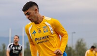 Juan Brunetta salió expulsado en la Jornada 12 ante Chivas durante el minuto 45+1.