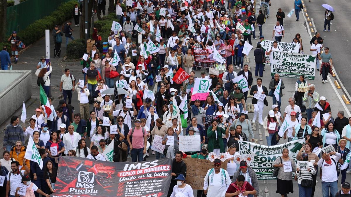 Esta es la lista de manifestaciones para este 22 de octubre en CdMx. | Graciela López