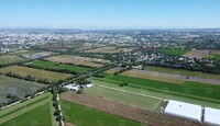 Hasta mil familias agricultoras resultarán afectadas por el trazo de la vía del tren de pasajeros.